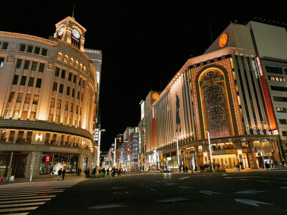 Hotel Tabist Ginza Prefektura Tokio Exteriér fotografie